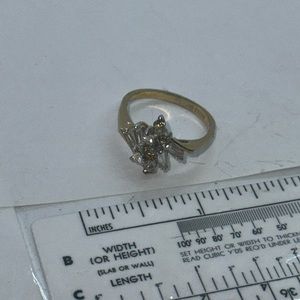 14kt Gold Electroplated Ring size 10